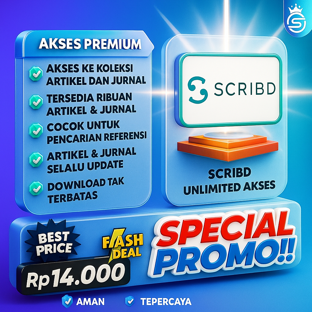 S-C-RI-B-D PREMIUM / SCRIBD PREMIUM ACCOUNT / AKUN SCRIBD / SCRIBD PREMIUM LIFETIME / SCRIBD