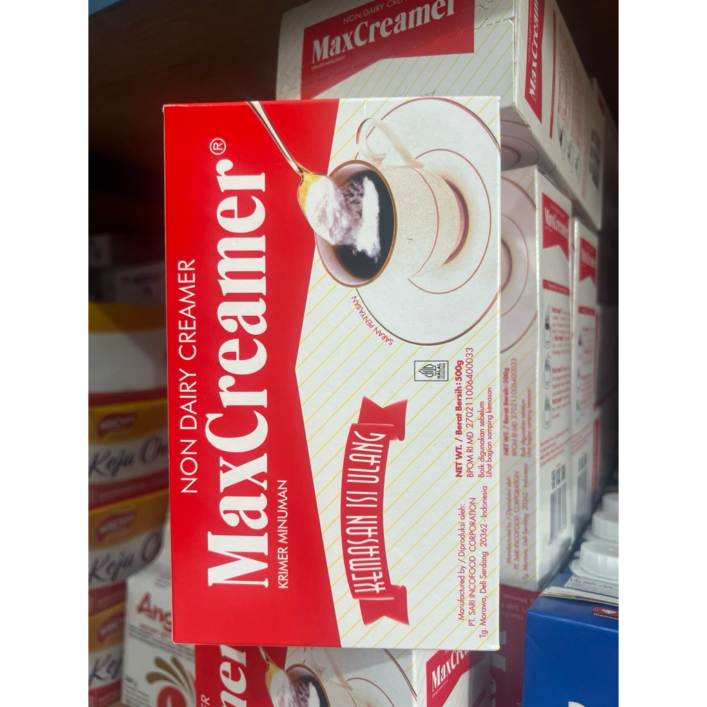 

MAXCREAMER KRIMER NABATI REFILL 500GR