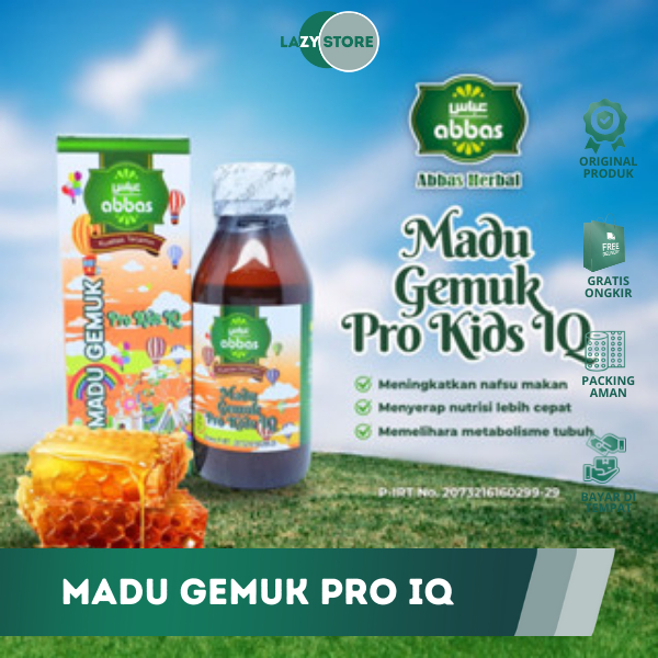 

PRO KIDS IQ – Madu Anak Cerdas & Gemuk Sehat | isi 150 gram | bantu nafsu makan, berat badan & daya pikir