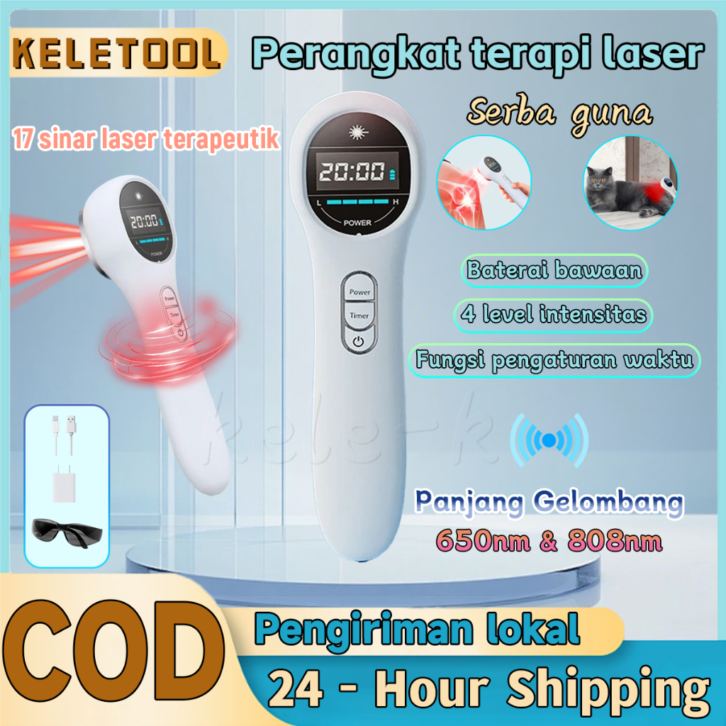 Alat lampu infrared fisioterapi Tongkat Terapi Cahaya Merah Alat Terapi Laser Dingin Alat terapi kes