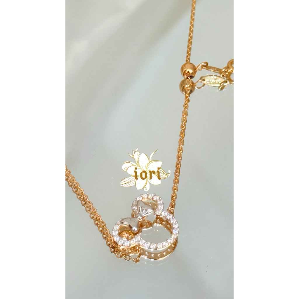 Gelang Serut Mickey Emas G375 8K