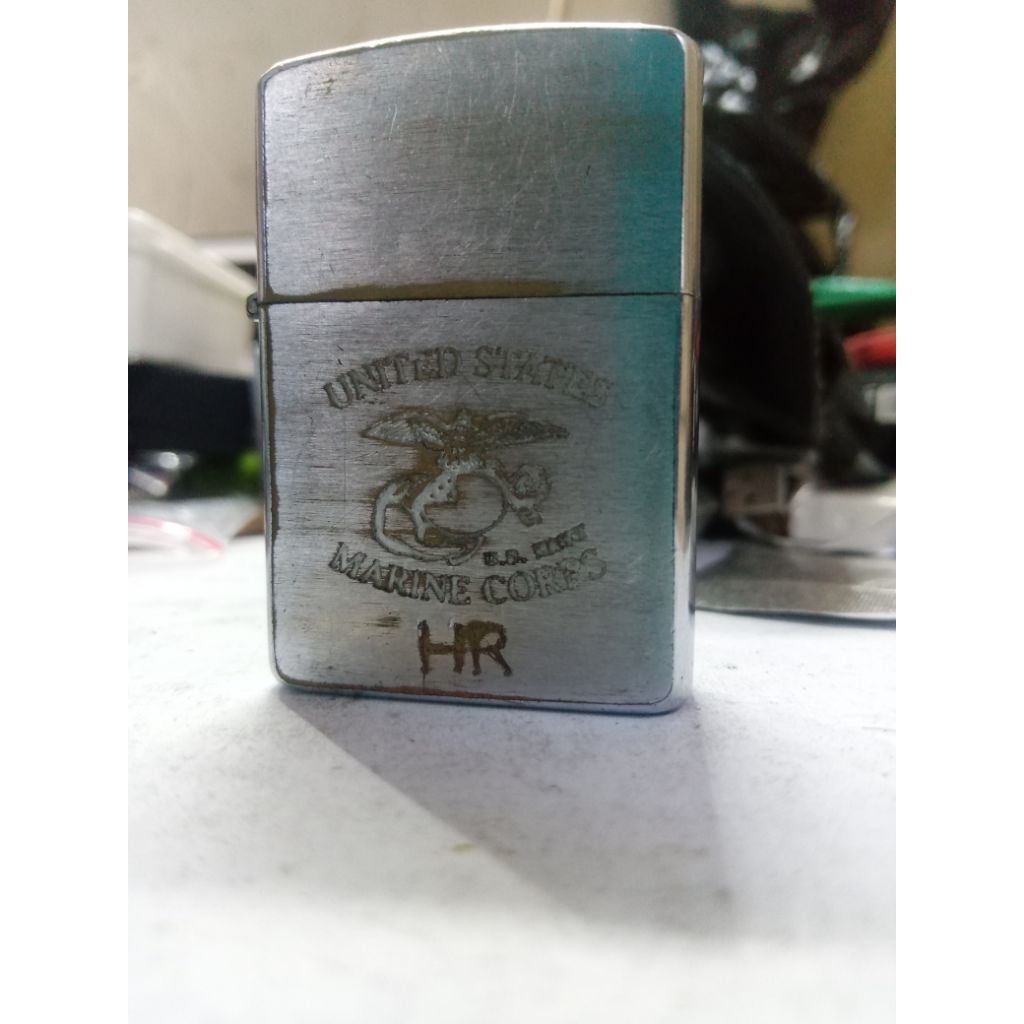 original Zippo US marine corps romawi 1993
