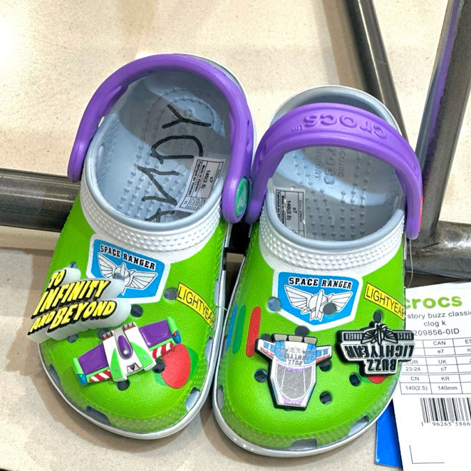 CROCS TOY STORY BUZZ Clog CROCS ANAK  /Sandal Crocs Kids/Sandal Crocs Buzz Lightyear/Toy Story