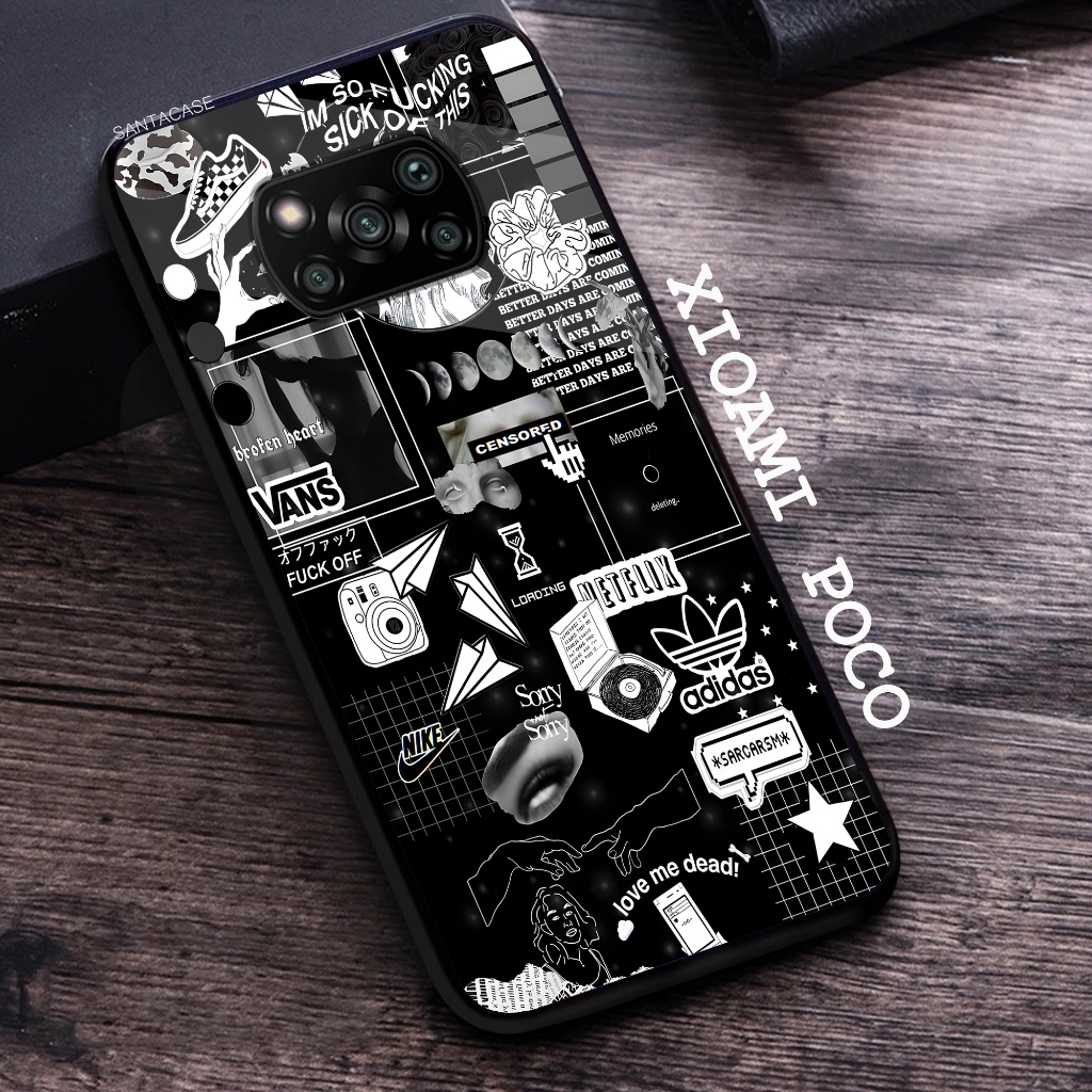 Case XIAOMI POCO X3 / X3 NFC / X3 PRO - 2D Premium Glossy - Softcase Glossy - Case Hp - Hardcase Glo