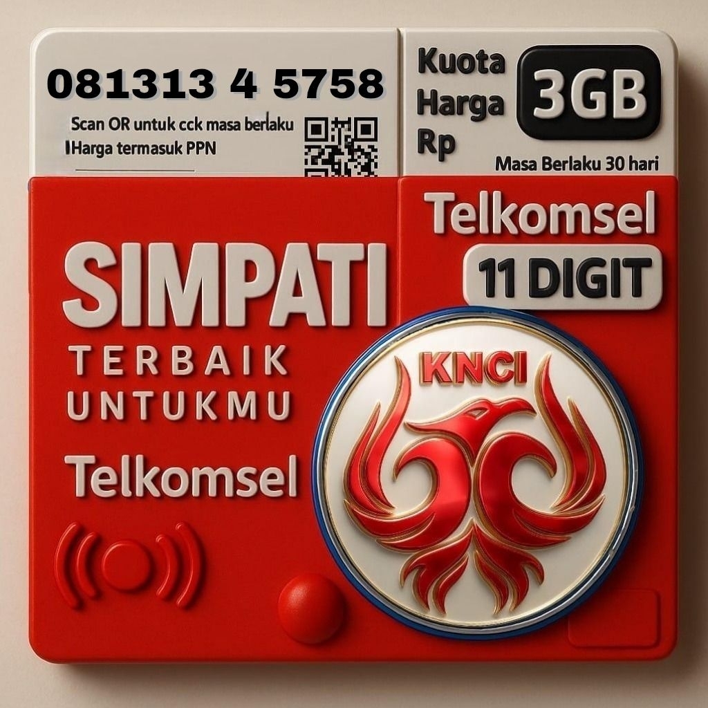 Nomor Cantik Telkomsel 11Digit 5758