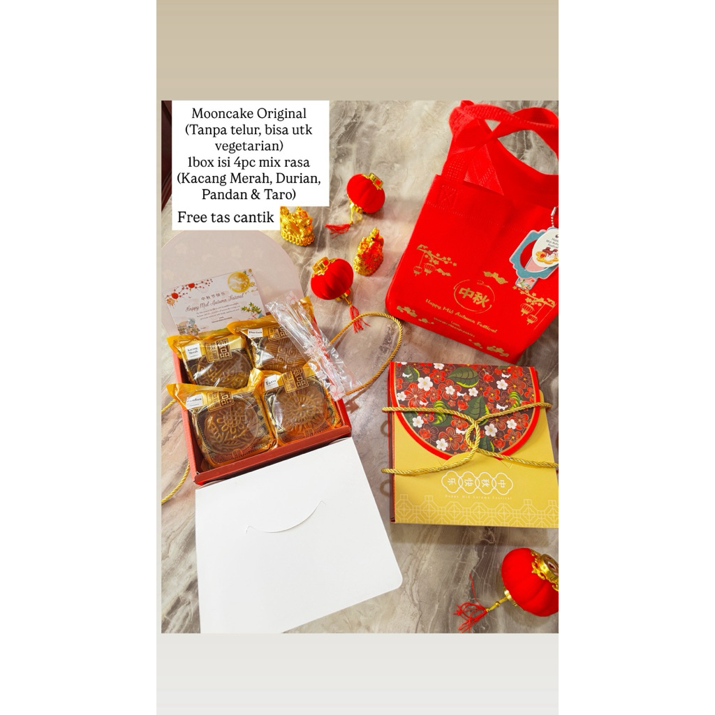 

Mooncake Velove / Kue Bulan / Tiong Ciu Pia 145gr isi 4