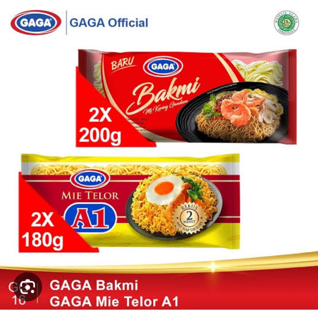 

Gaga Mie Telur Gaga Bakmie