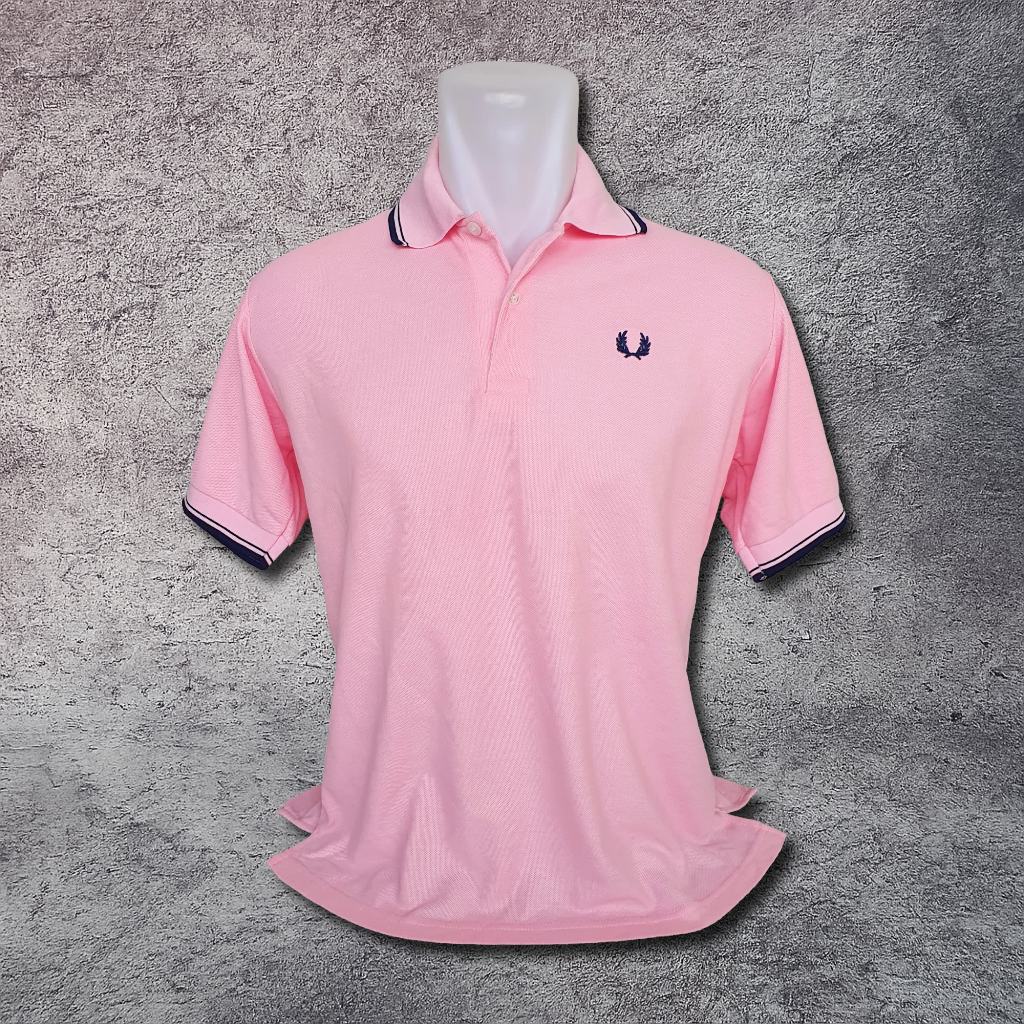 Baju Kaos Polo FRED PERRY - Size L / Lebar 54 cm - Original - Second