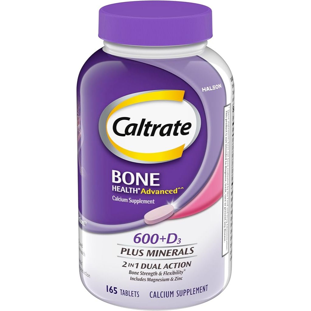 Caltrate Bone Health Advanced 600 + D3 Plus Minerals 165 tablets