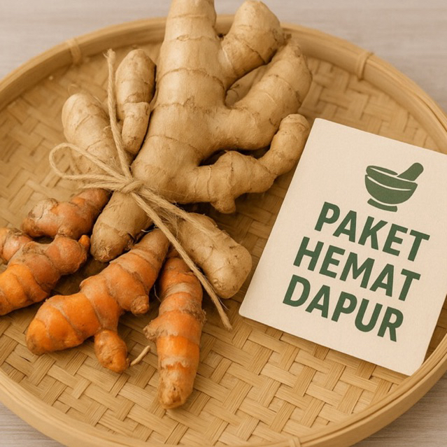 

Paket Rempah Dapur Segar – Jahe Kunyit Lengkuas Fresh 750gr