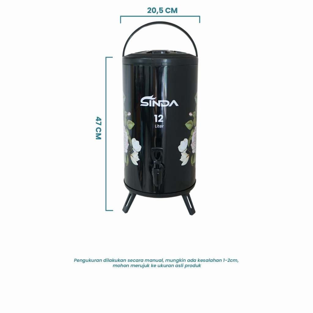 SINDA TERMOS / MILK TEA BUCKET 12 liter
