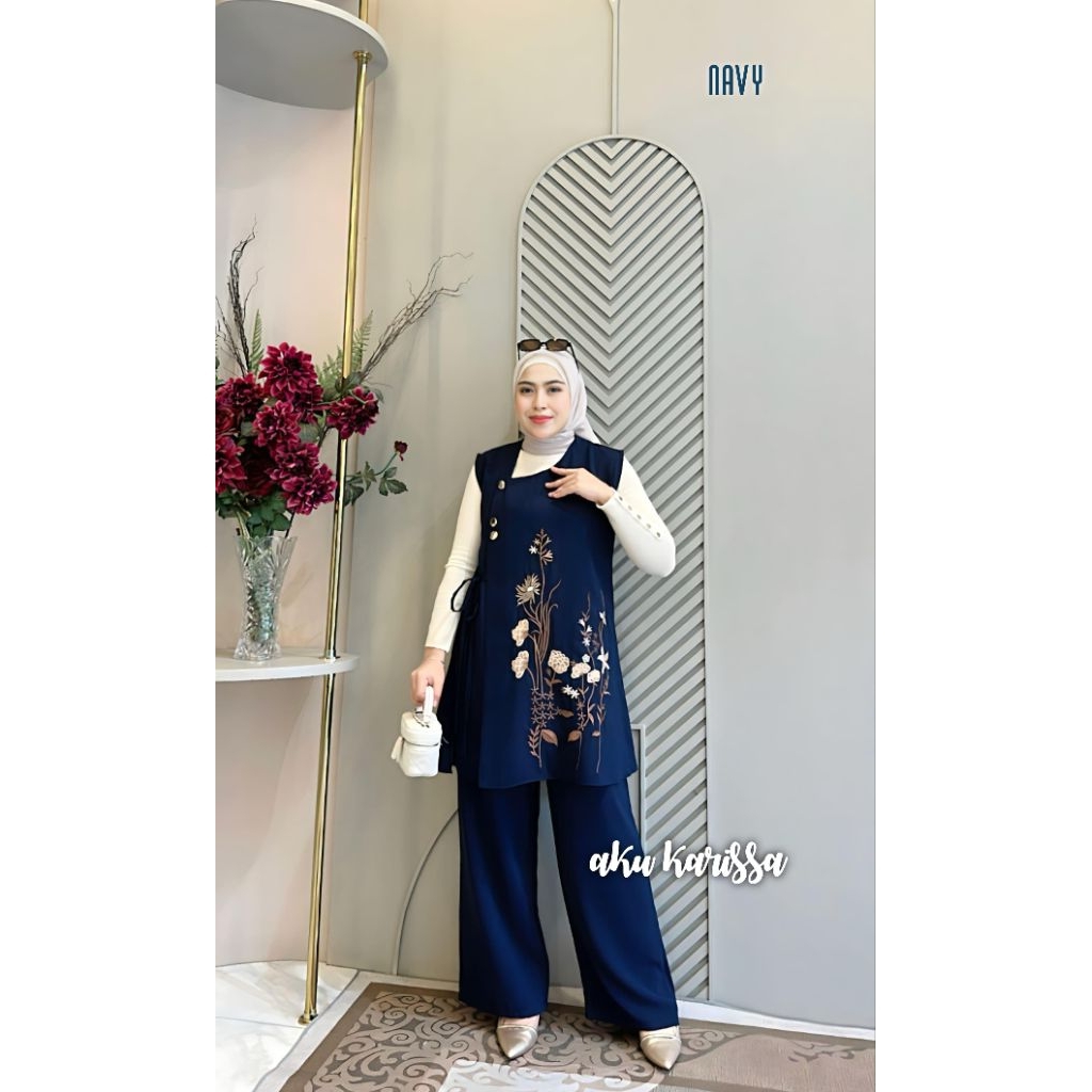 setelan celana shaqina by aku karissa#setcel sabrina#setcel viral