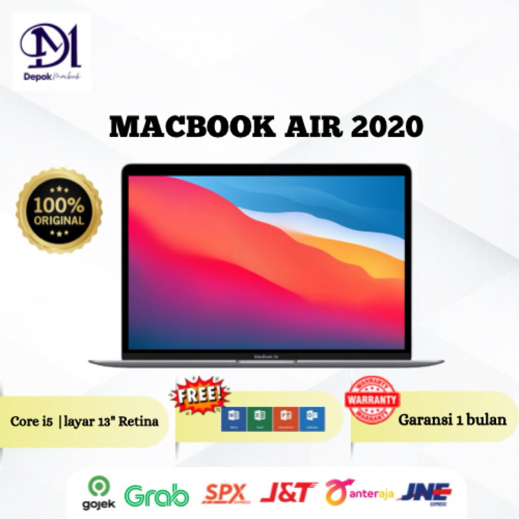 LAPTOP MacBook Air 2020 Intel Core i5, i3 Retina 13 inch