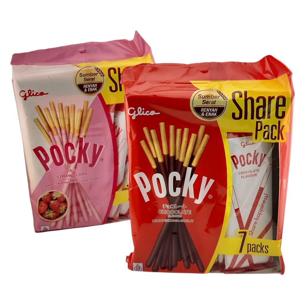 

Pocky MINI Size Share Pack - Netto 12 gr x 7 bks