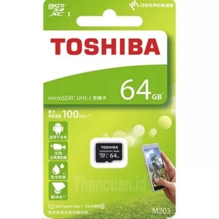 Memory Toshiba 64GB MMC Toshiba Memori Card