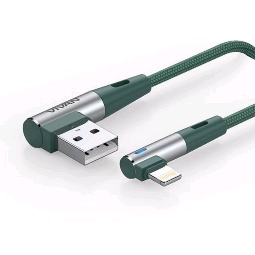 Kabel Data iPhone Vivan BWL100S Gaming USB Cable 2.4A