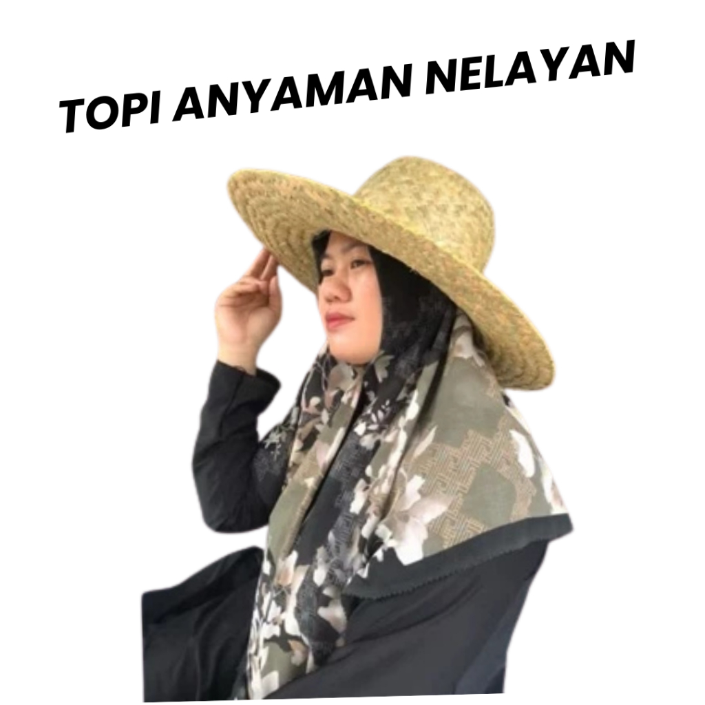 Topi Anyam Wanita Topi Anyaman Pandan Topi Bucket Topi Nelayan Topi Petani Topi Samak