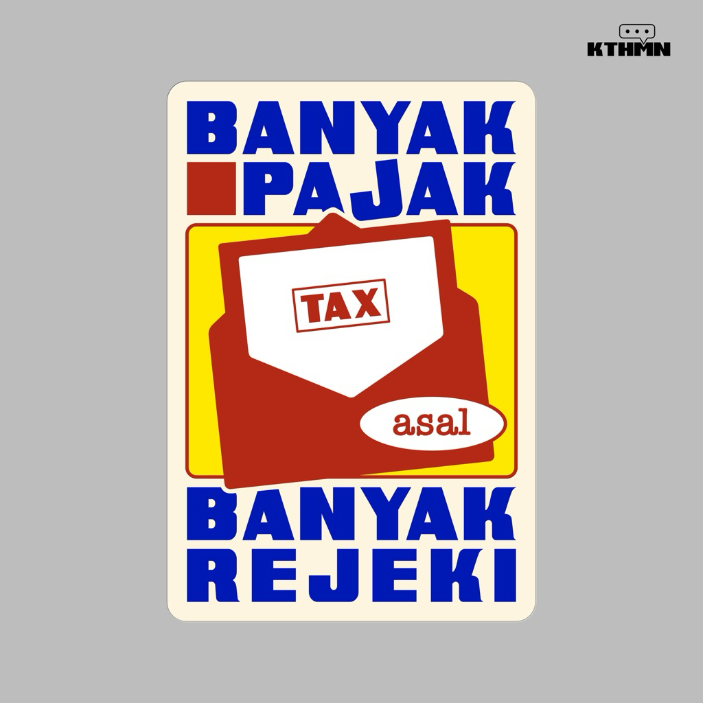

Banyak Pajak - Sticker | SS - 261
