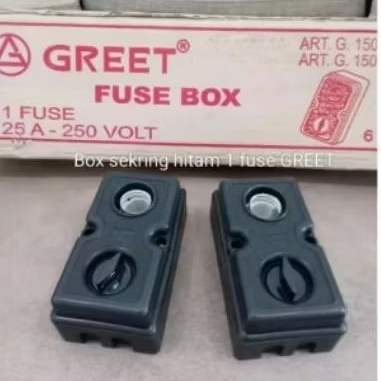 Fusebox/bBox Sikring Single Fuse  Greet Listrik Jadul (merk acak dengan kualitas yang sama))
