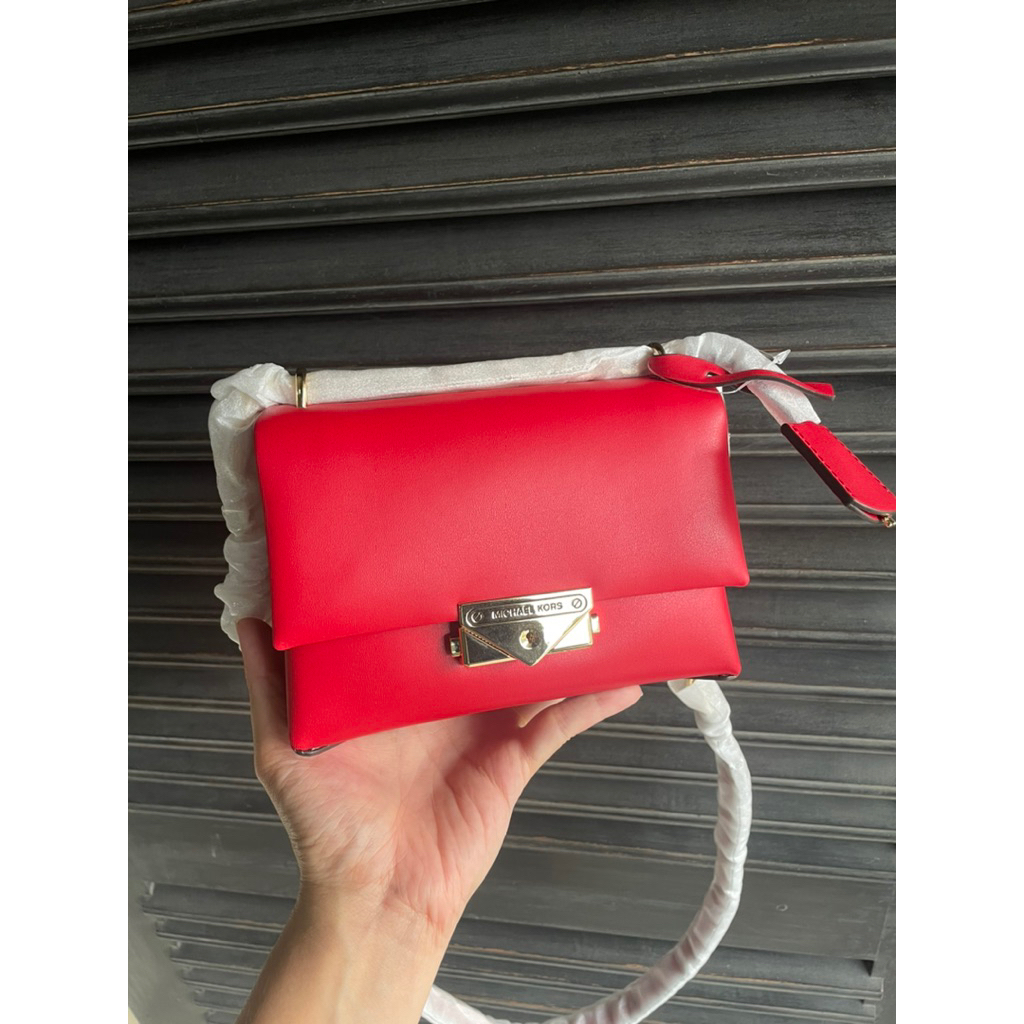 MK Cece Small Red Michael K*ors Authentic