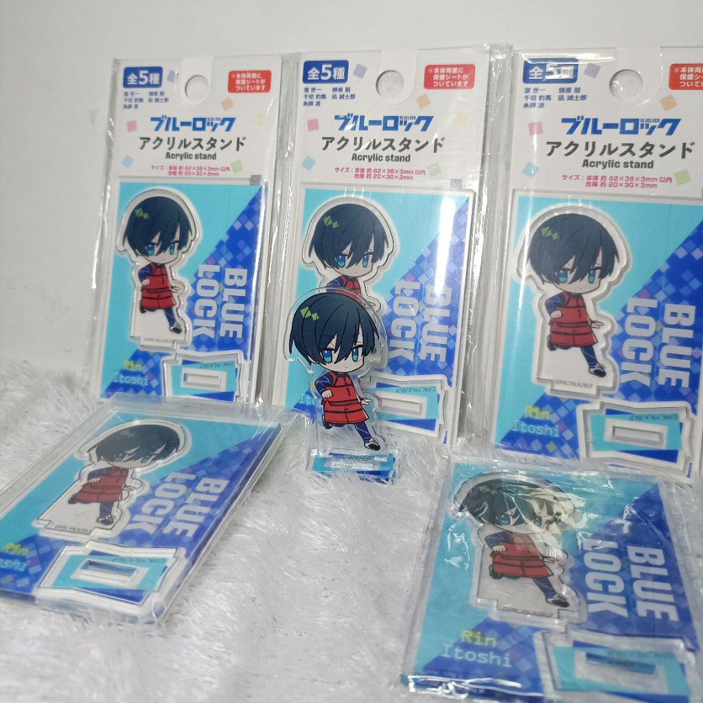standee chibi Itoshi Rin bluelock