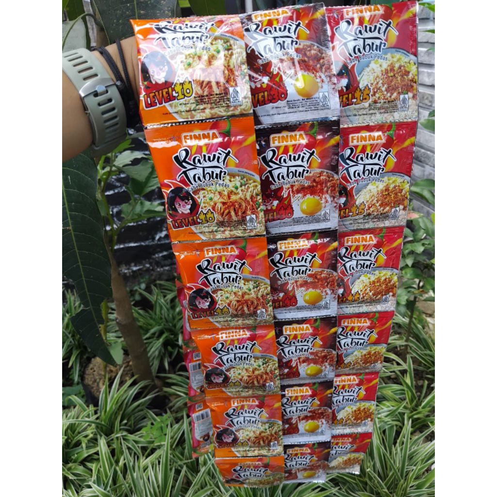 

rawit tabur finna 6 gram (1 pack @ 12 pcs )