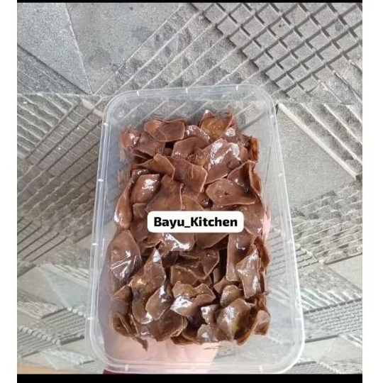 

keripik pisang coklat lumer