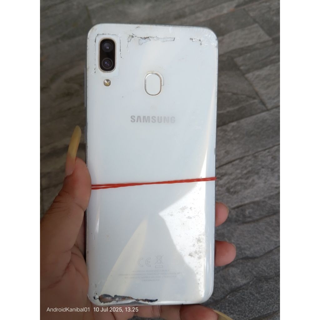 mesin samsung a30 normal minus lcd