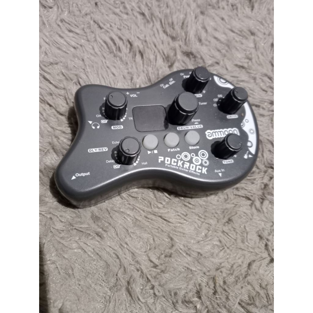 efek gitar ammoon pockrock guitar multifungsi original second seken bekas