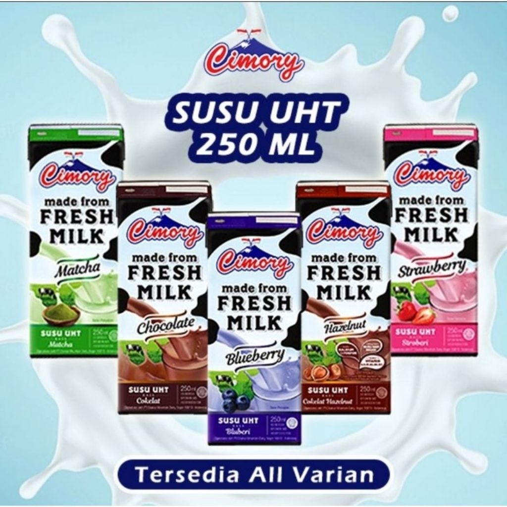 

•littlequki• Cimory UHT 250 ml FRESH MILK all varian