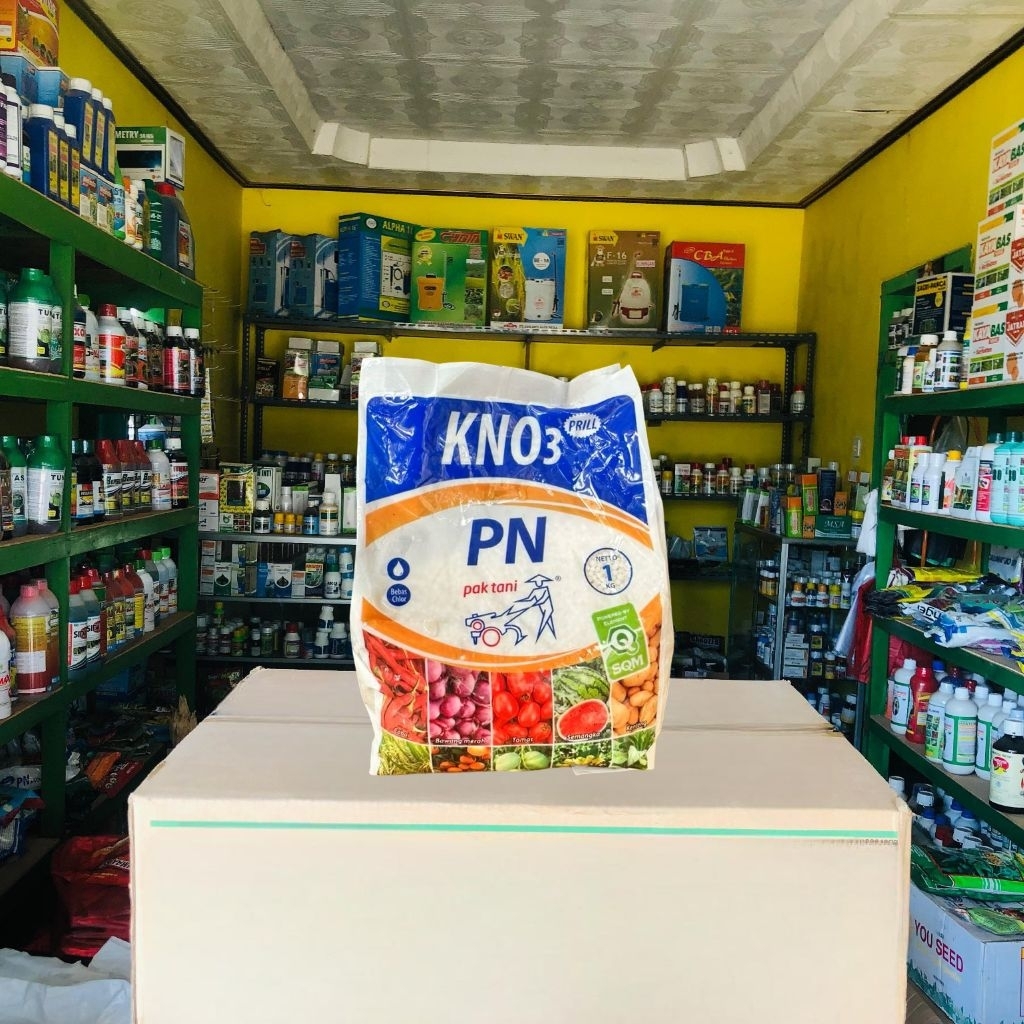KNO 3 PUTIH PAK TANI 1kg - PUPUK KNO 3 PUTIH PN PRIL dari PAK TANI