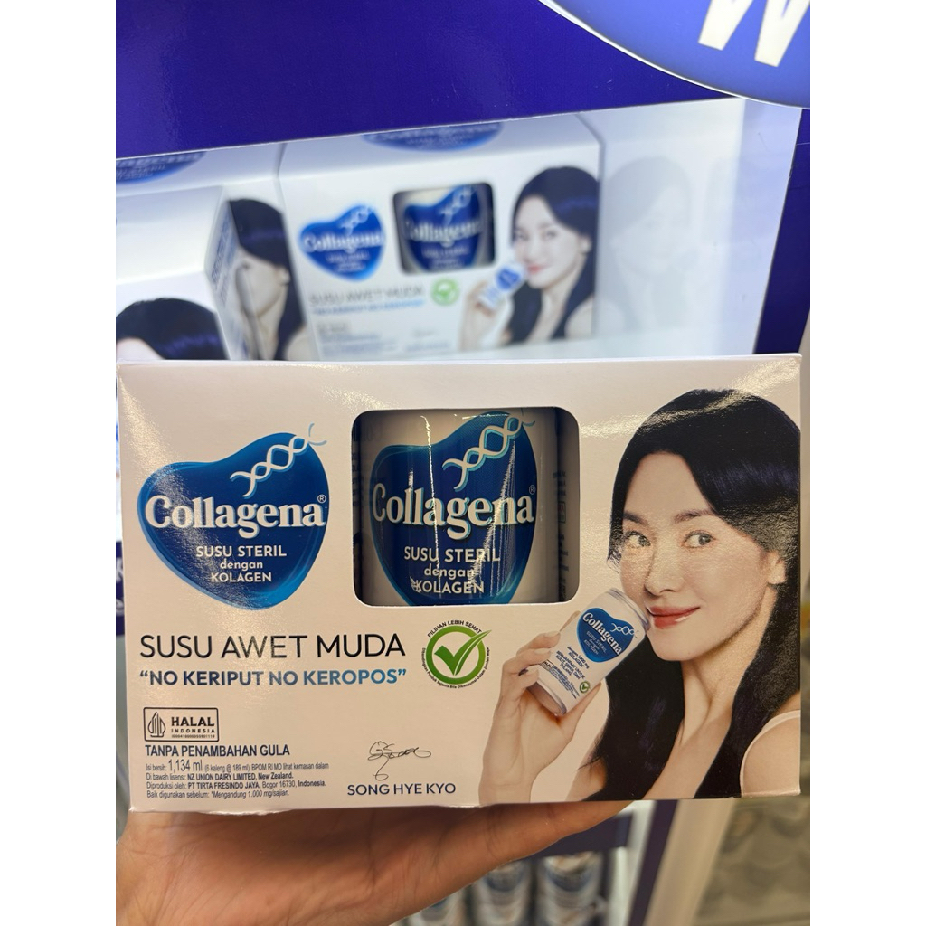 susu steril collagena 189ml isi 6pcs