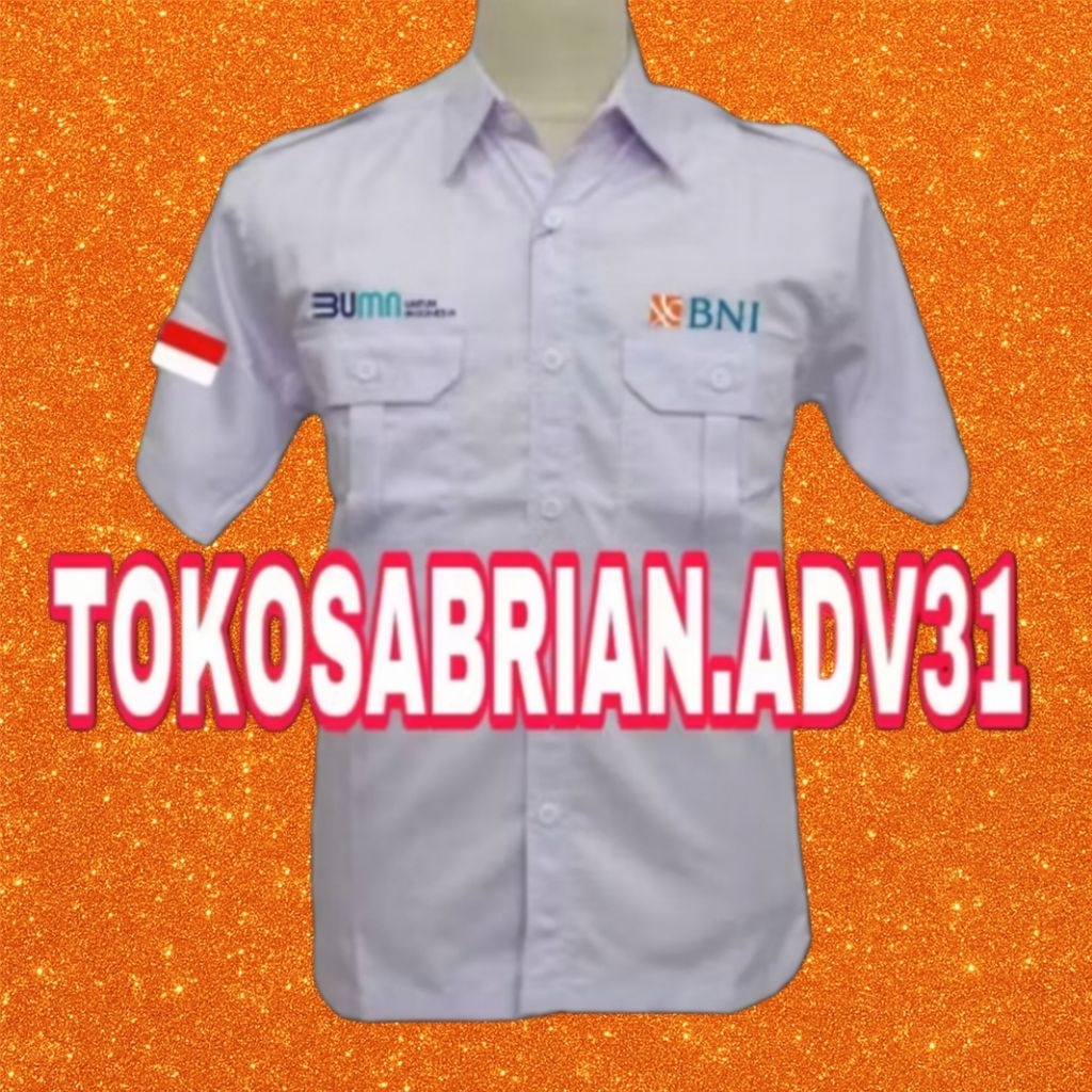 Kemeja BNI Baju Bank BNI Seragam BNI