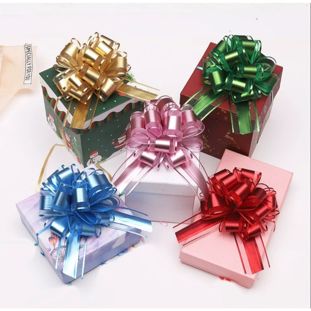 

Pita Tarik Organdi Size L dan M Hiasan Kado Parcel