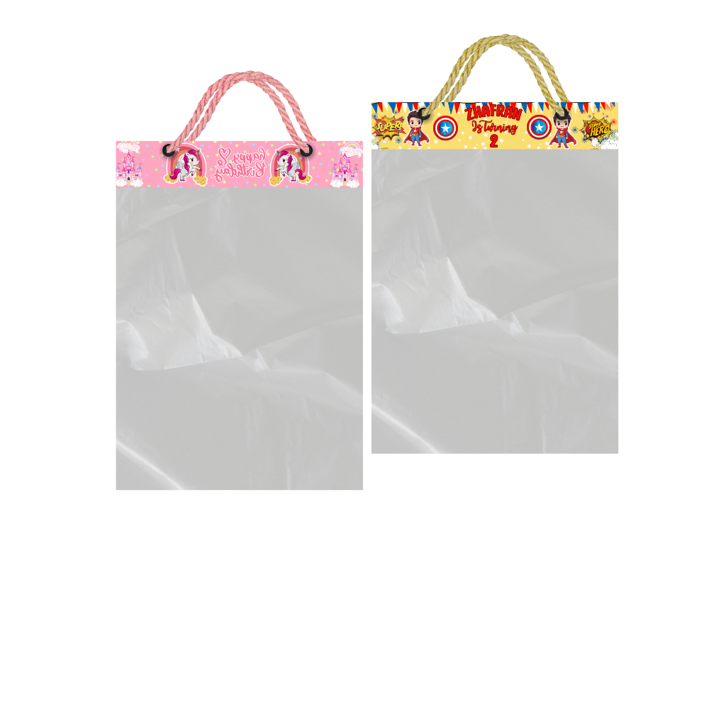 

Label Bingkisan Ultah Anak - Label Ulang Tahun - Souvenir Ulang Tahun - waterproof