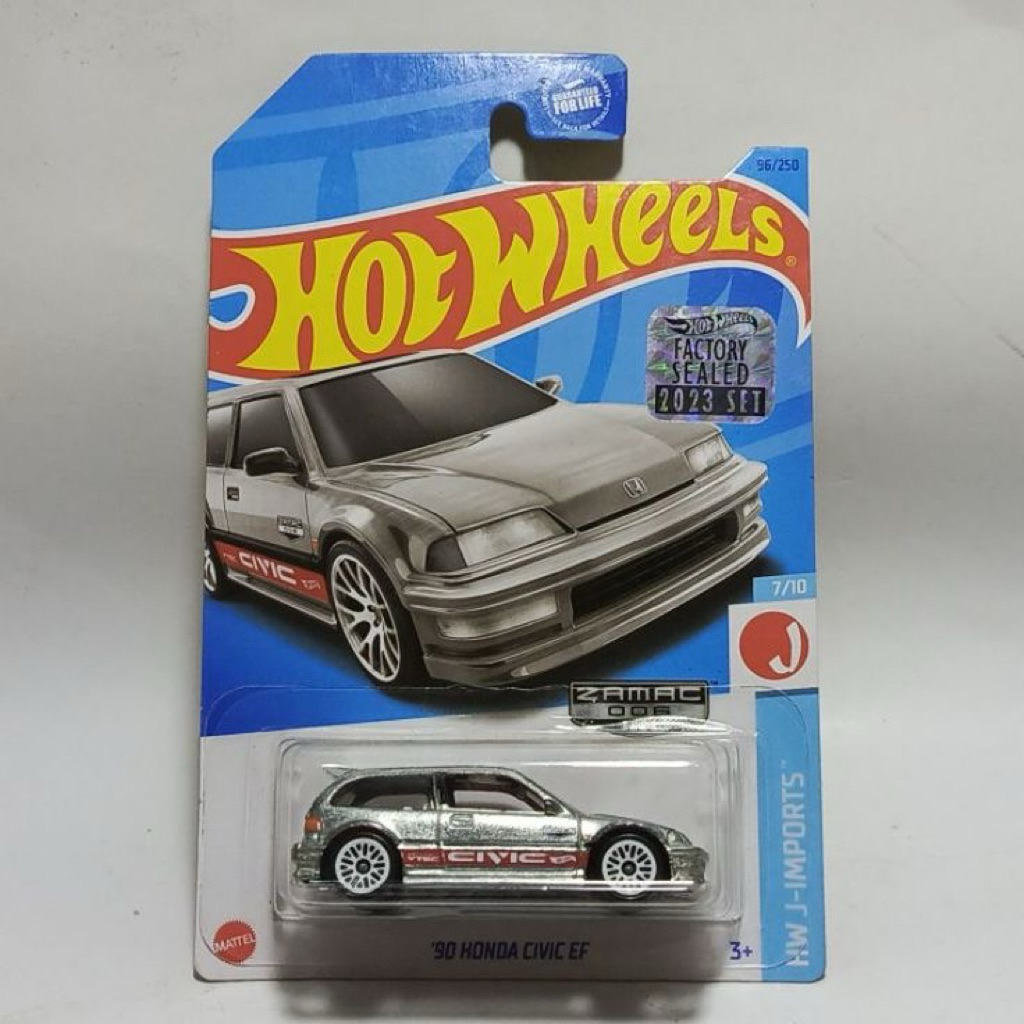 Hotwheels Honda Civic EF Zamac Factory Sealed