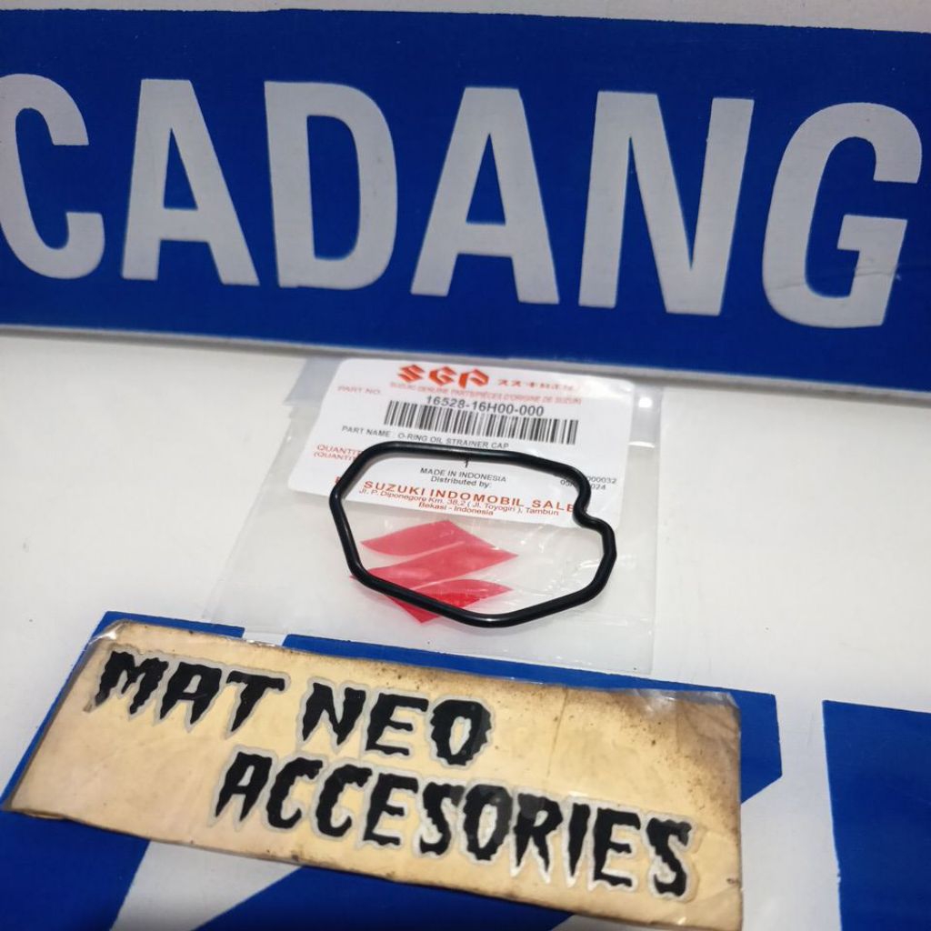 sil o ring baut tap oli suzuki shogun 125 FL axelo original sgp 16528-16H00