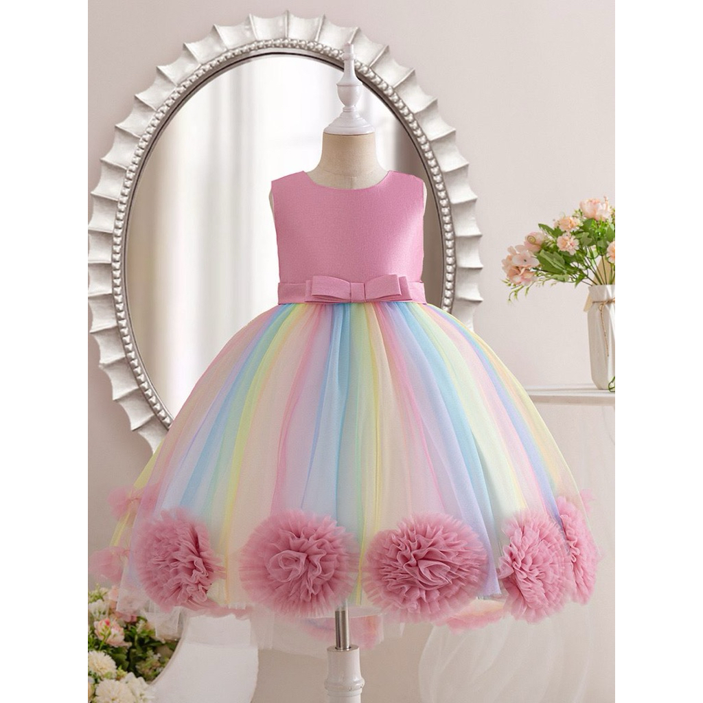 Gaun Pesta Anak Perempuan Import | Dress Pesta Anak Perempuan Import | Gaun Princess Anak Perempuan 