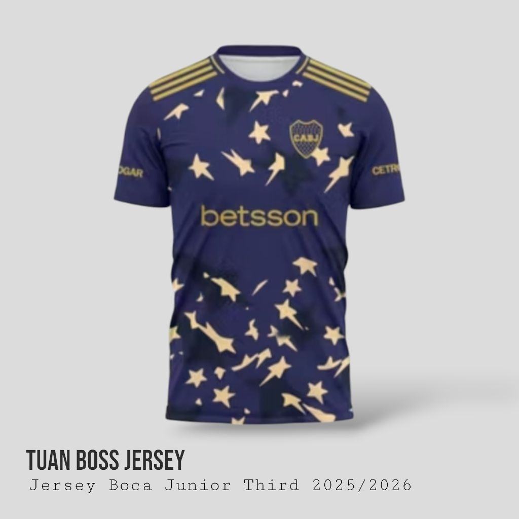 JERSEY BOCA JUNIOR THIRD 2025 2026
