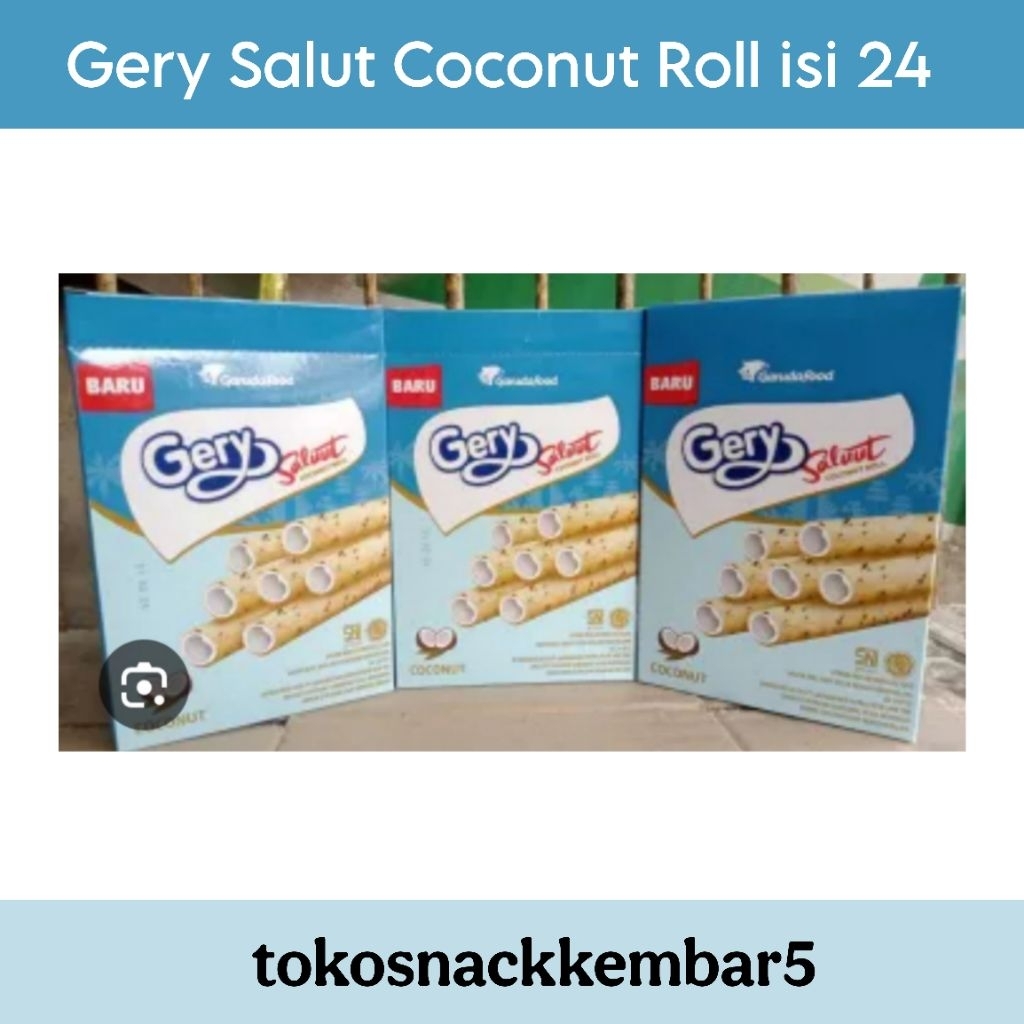 

Gery Salut Coconut Roll box isi 24
