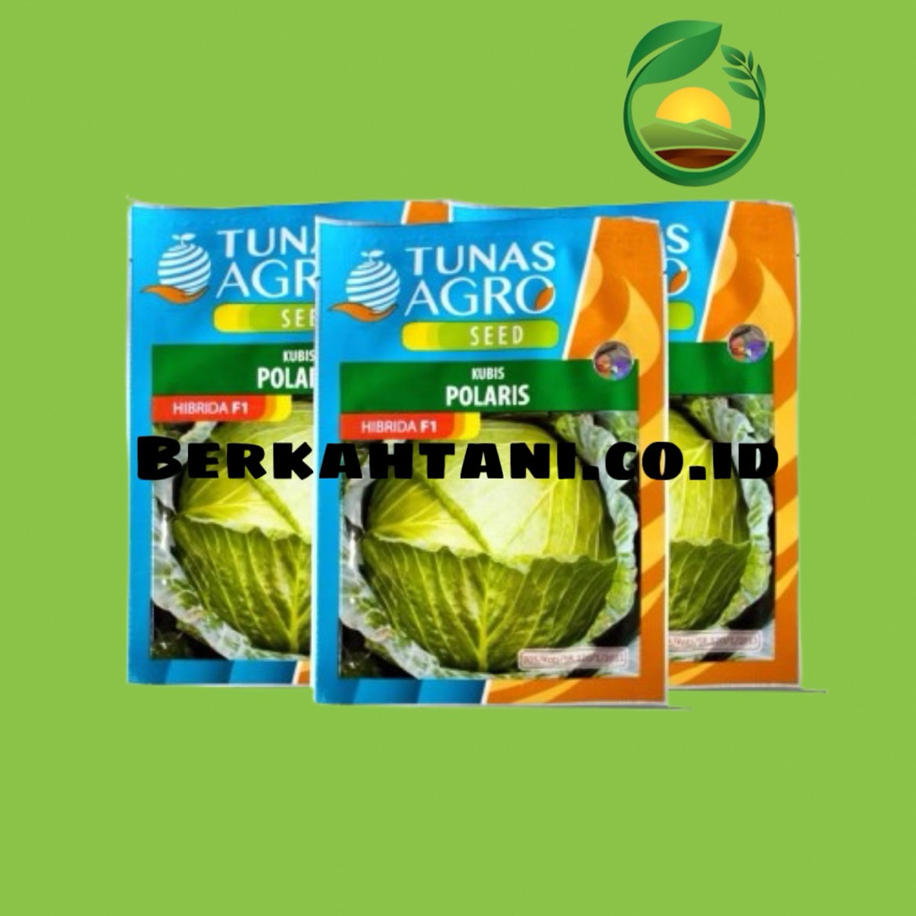 Polaris 10gr Benih Kubis Tunas Agro Green Mascot