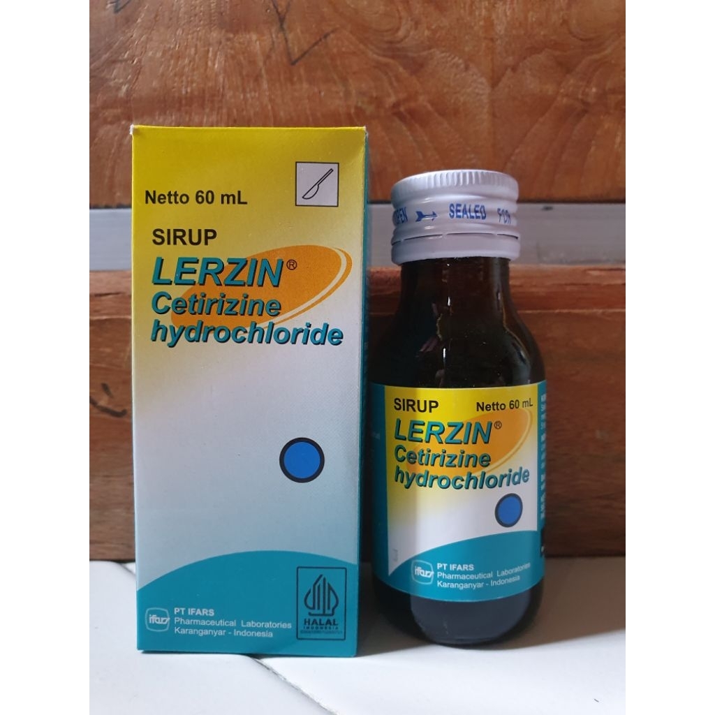 Lerzin Cetirizine Hydrochloride Sirup 60 ml