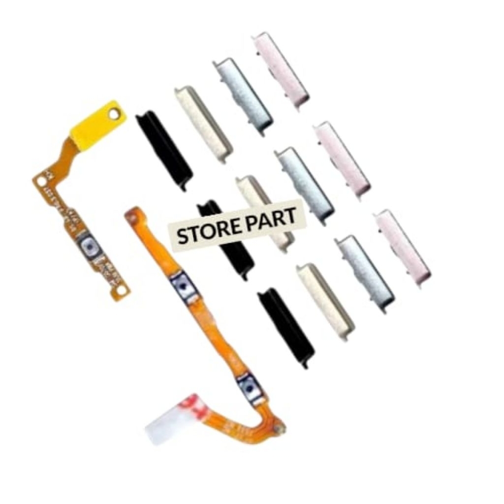 Tombol Flexible On Off + Volume Samsung J5 Pro J530 2017 / J7 Pro J730 2017 – Sparepart HP Satu Set