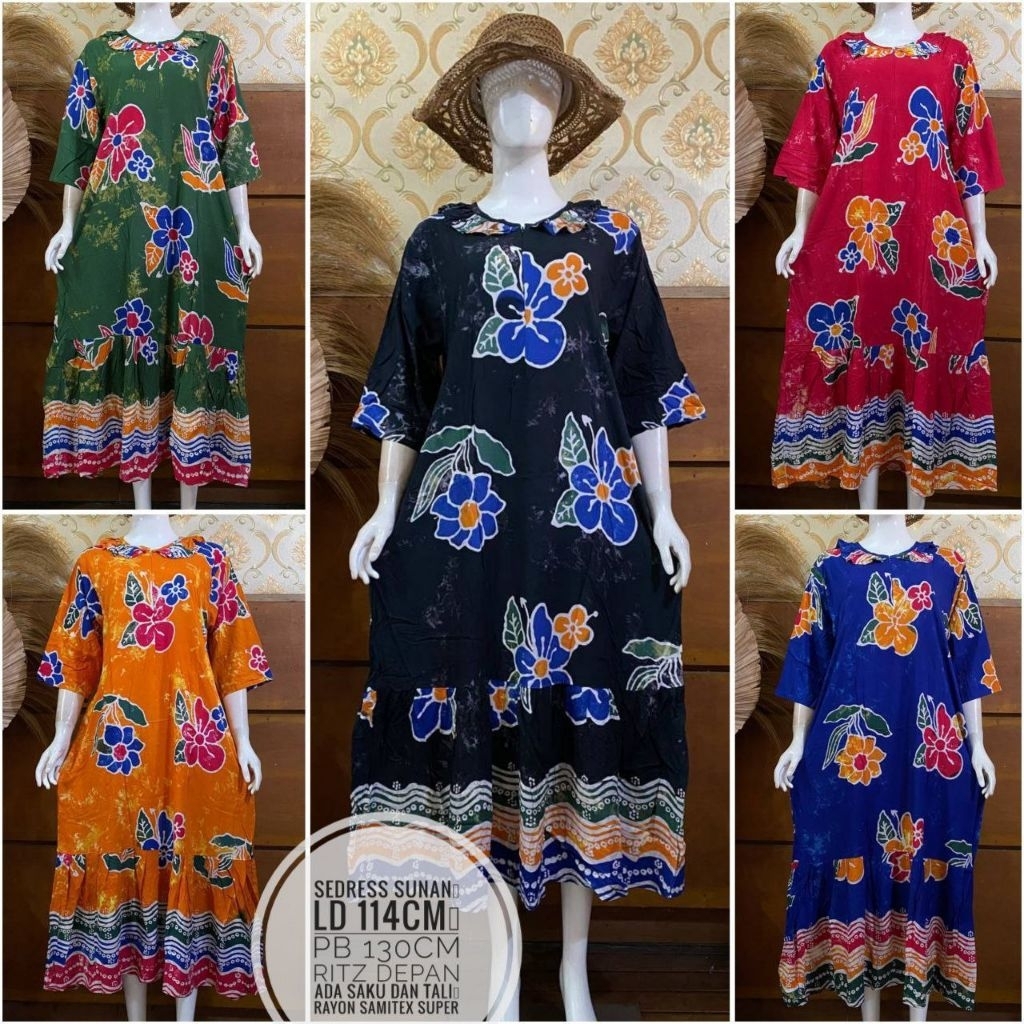 [COD] SAKDRESS MOTIF SUNAN | DASTER SUNAN PREMIUM | DASTER SUNAN MURAH BERKUALITAS