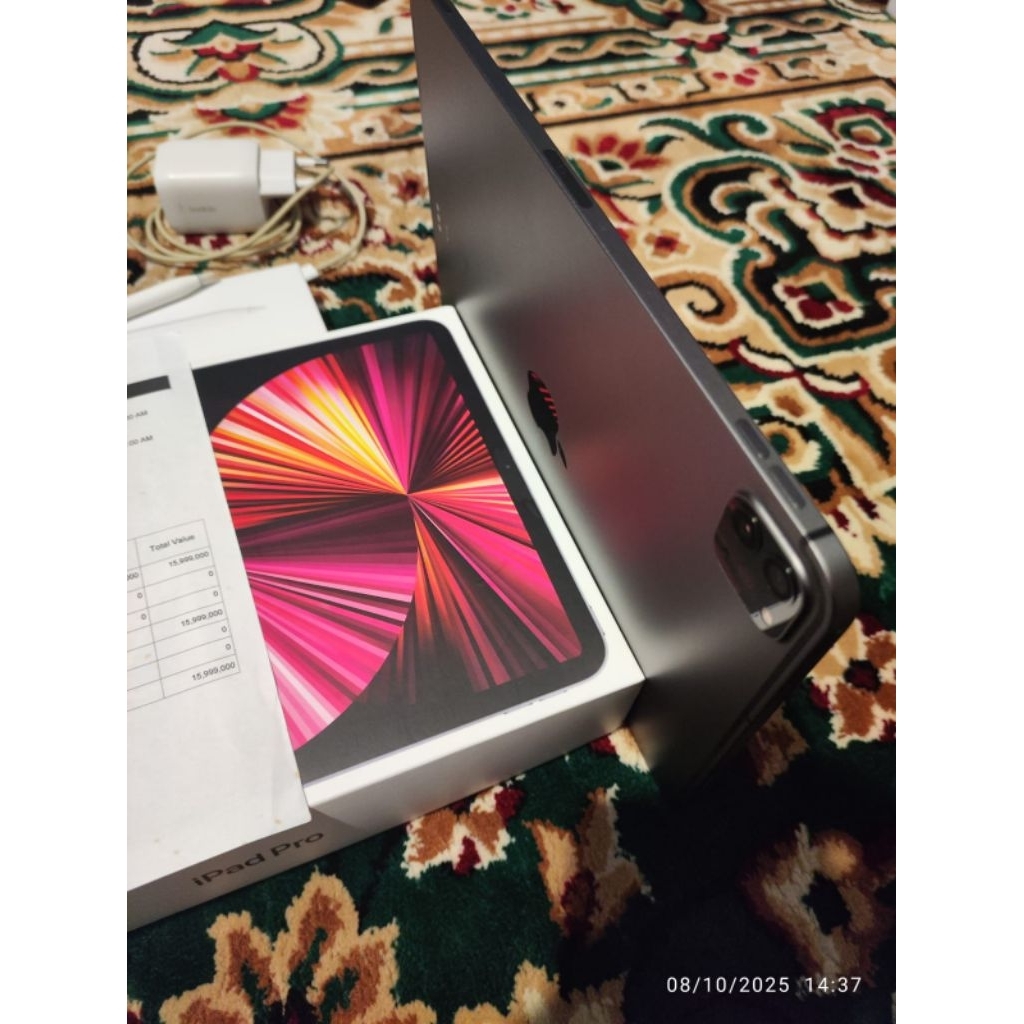 iPad Pro 11" M1 2021 Cellular 128GB Resmi