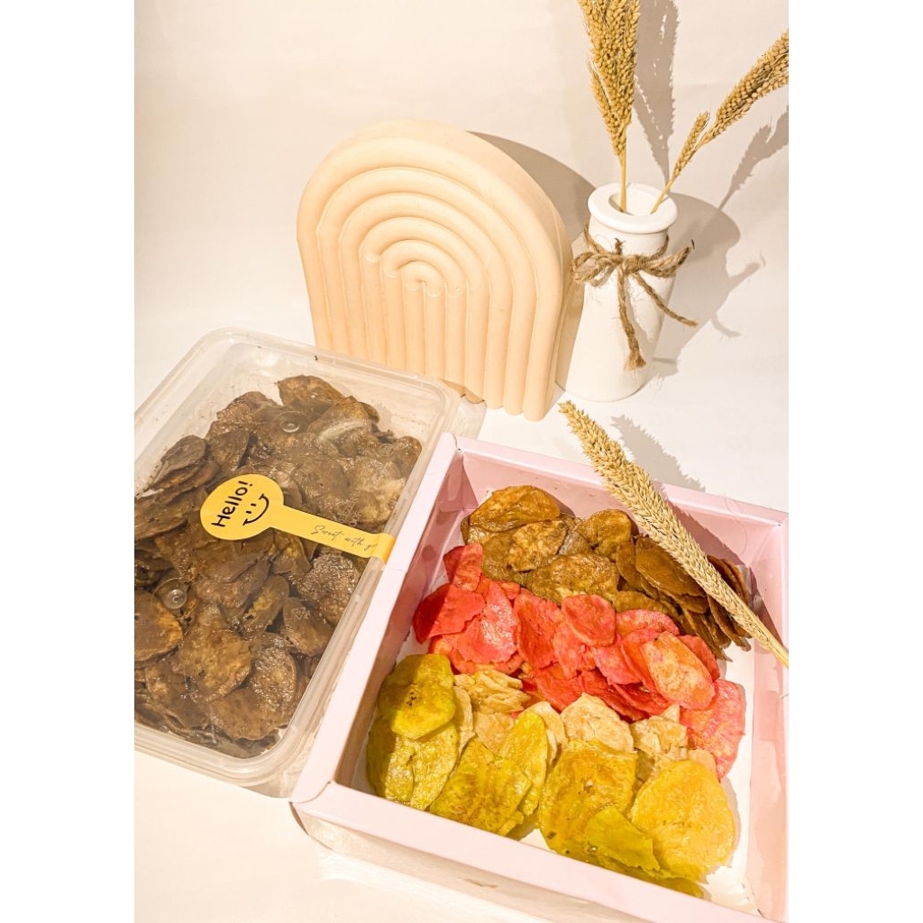 

banarasa jumbo-kripik pisang kering beraneka rasa isi 125 gr