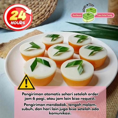 

Kue Basah / Kue Subuh / Kue Tradisional Jajanan Pasaar Kue Talam mangkok (Fresh dan Murah)