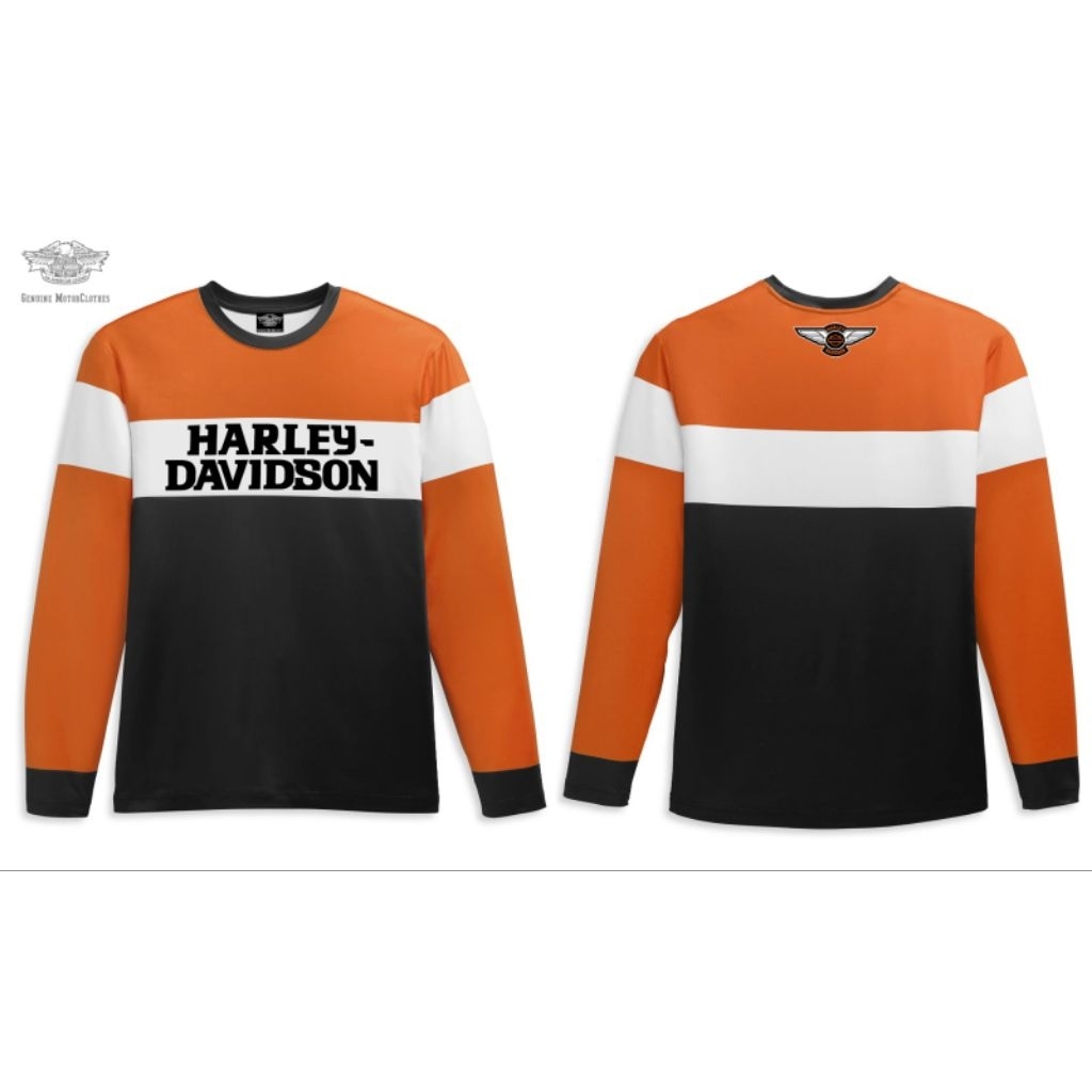 T-Shirt Harley Davidson | T-shirt panjang Harley Davidson | Kaos panjang harley davidson