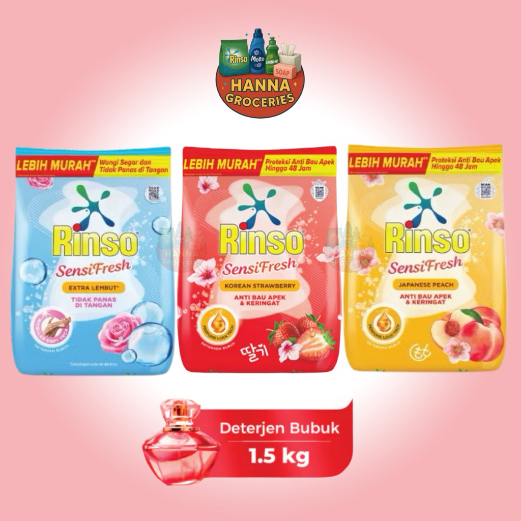 RINSO SENSIFRESH 1,5kg BUBUK