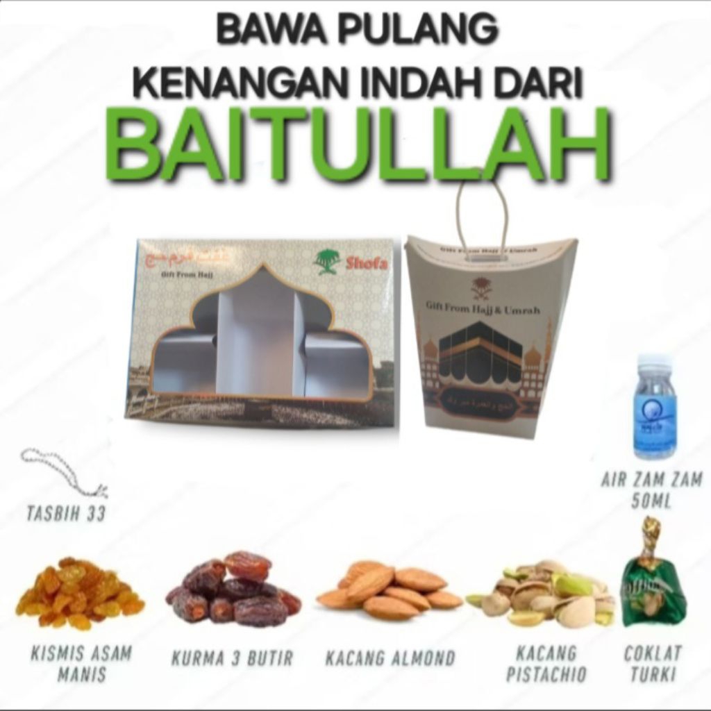 

Paket Oleh Oleh Haji dan Umroh Terlengkap Berkualitas